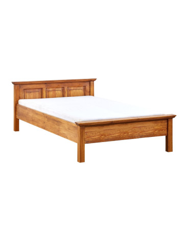 Łóżko woskowane lite drewno sosnowe H-ACC-1-140/200