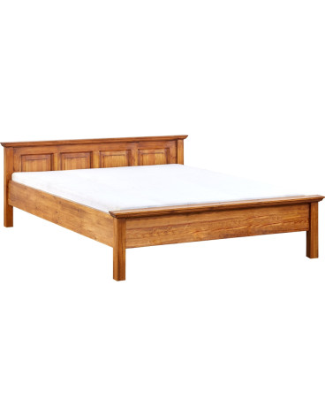 Łóżko woskowane lite drewno sosnowe H-ACC-1-180/200-Z