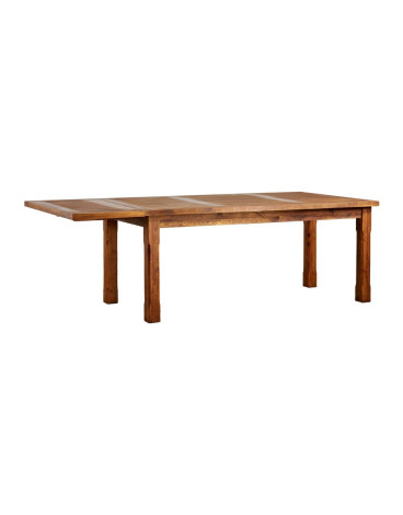 Stół drewniany sosnowy oraz 2 dostawki H-MES-2-180/90+2P-Z