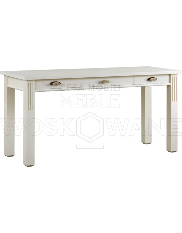 Białe stylowe biurko drewniane DC-BIR-60