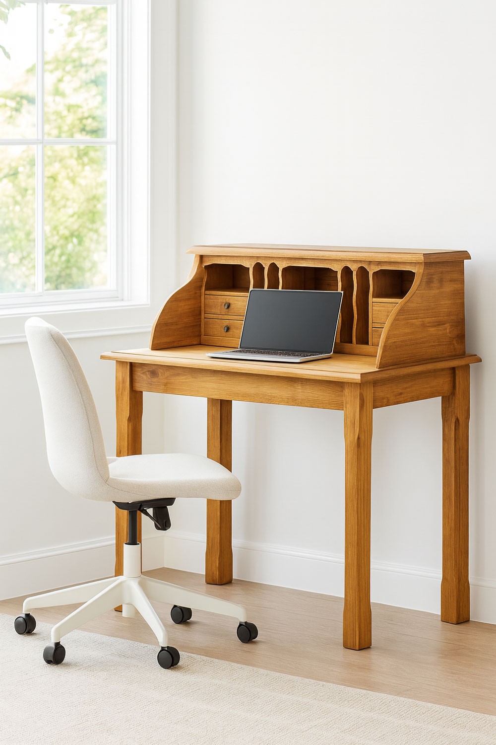 Czym czyścić drewniane biurko